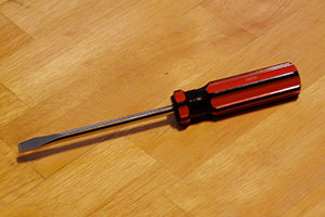 flat heat screwdriver