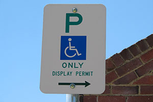 handicap parking