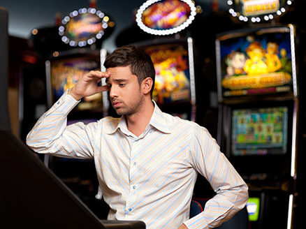 guy in a casino