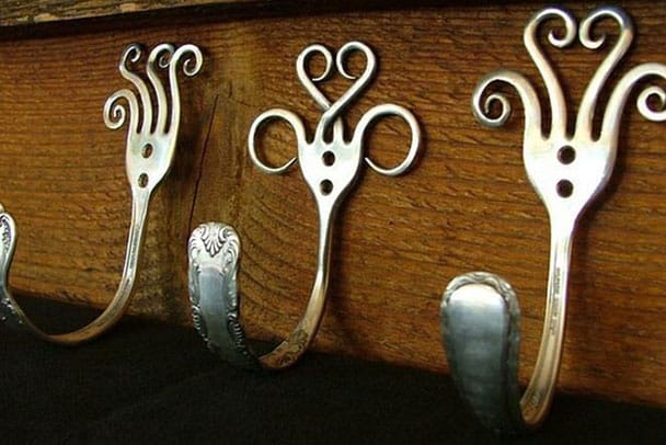 forks as hooks