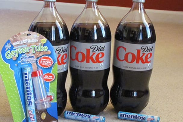 coke and mentos
