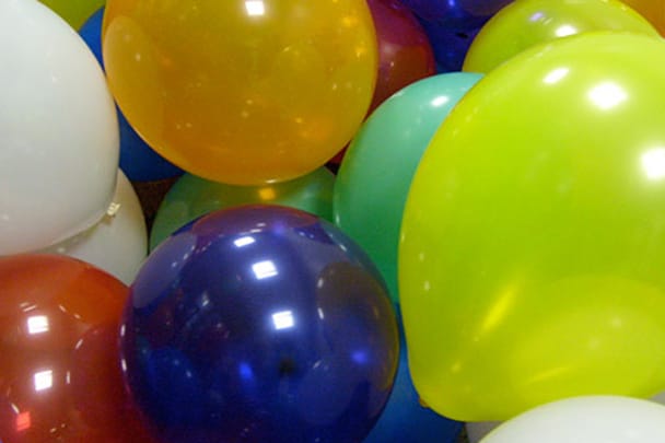 helium balloons