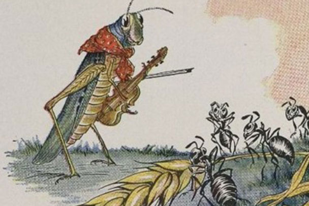 the ant and the grasshopper