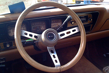 steering wheel