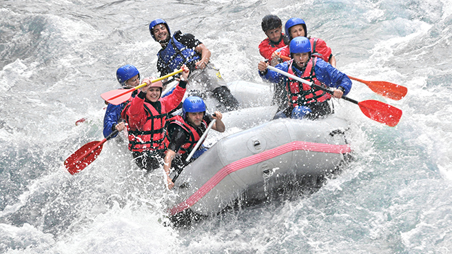 rafting