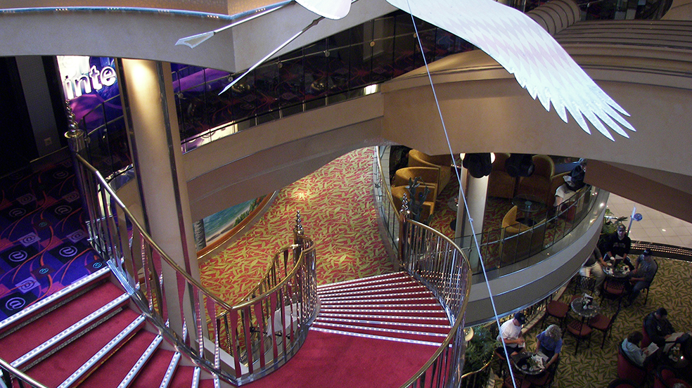 cruise ship interior