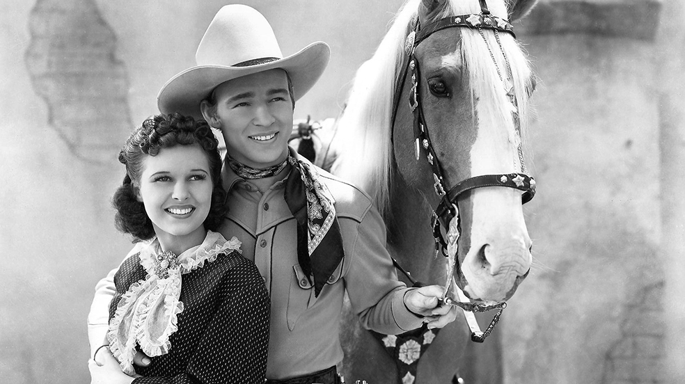 Trigger and Roy Rogers