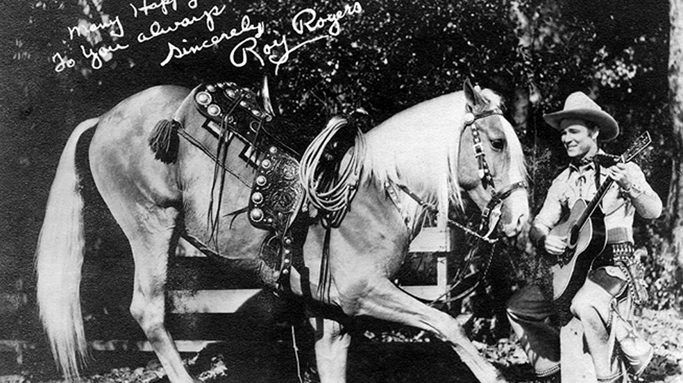 Trigger and Roy Rogers signature