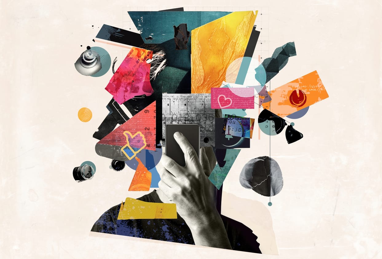 The intersection of personal identity and digital algorithms.