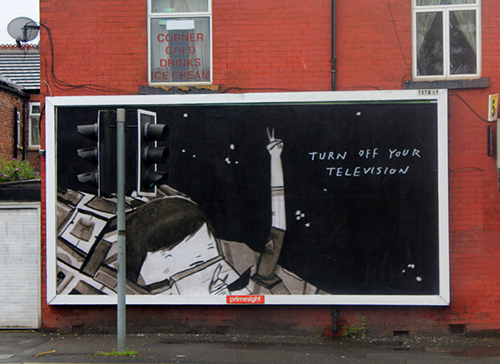 turn off your television - Manchester